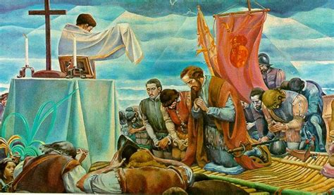 March 31, 1521:“The 1st Catholic mass in Limasawa” .